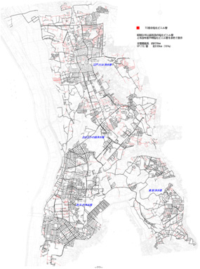 地震に弱い管路